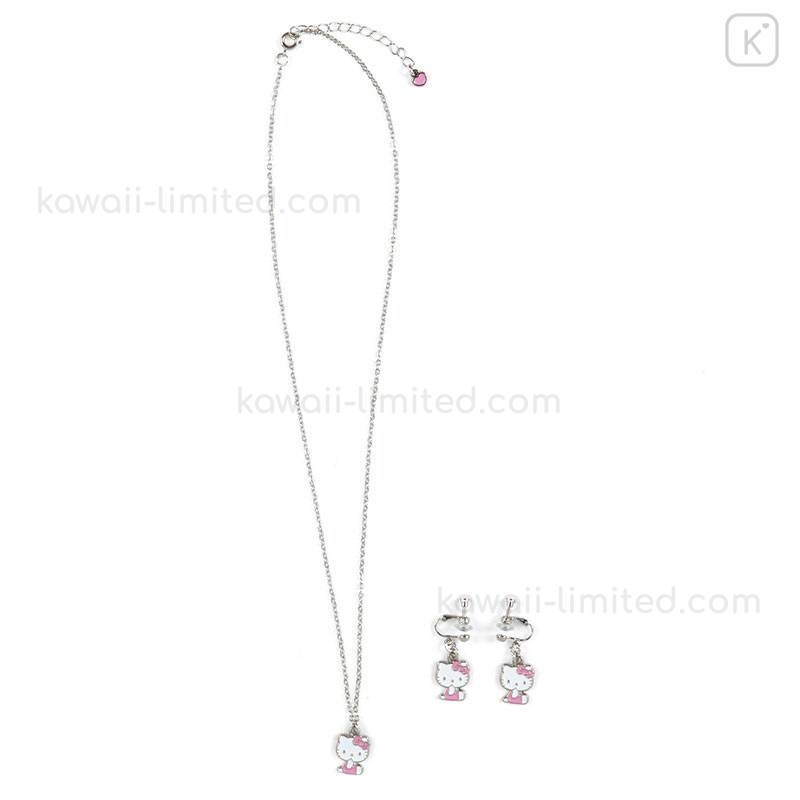Sanrio Friends Jewelry Sets: Necklace, Earrings, Ring – Kawaii Gifts