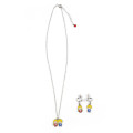 Japan Sanrio Necklace & Earrings Set - Patty & Jimmy - 2