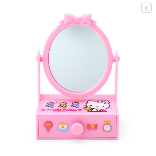 Japan Sanrio Original Mini Stand Mirror - Hello Kitty - 1