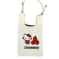 Japan Sanrio Rootote Knit Shoulder Bag - Hello Kitty - 2