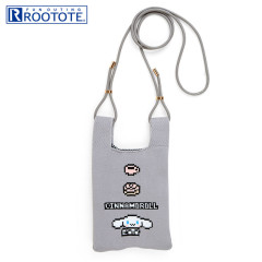 Japan Sanrio Rootote Knit Shoulder Bag - Cinnamoroll