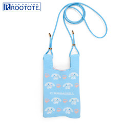 Japan Sanrio Rootote Knit Shoulder Bag - Cinnamoroll / Flyer