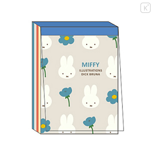 Japan Miffy Mini Notepad - Grey - 1