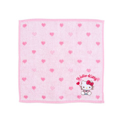 Japan Sanrio Original Petit Towel - Hello Kitty / Heart