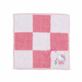 Japan Sanrio Original Petit Towel - Hello Kitty / Checkered - 1