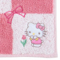 Japan Sanrio Original Petit Towel - Hello Kitty / Checkered - 2