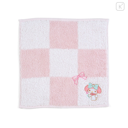 Japan Sanrio Original Petit Towel - My Melody / Checkered - 1