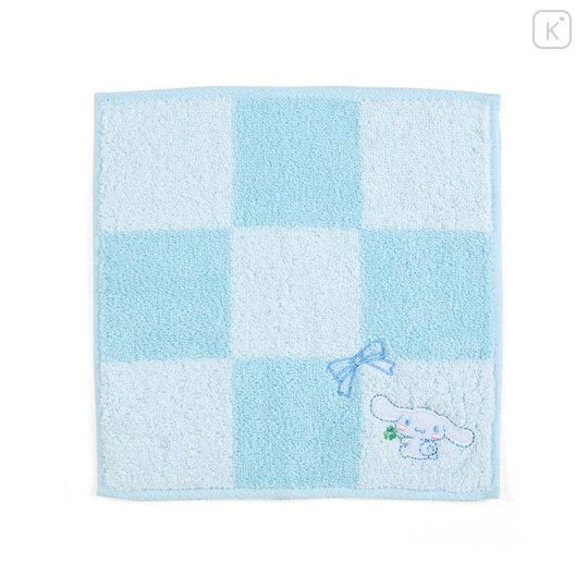 Japan Sanrio Original Petit Towel - Cinnamoroll / Checkered - 1