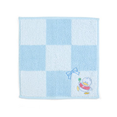 Japan Sanrio Original Petit Towel - Pekkle / Checkered