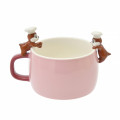 Japan Disney Store Ceramic Soup Mug & Spoon Set - Chef Chip & Dale : Nokkari Figure - 5