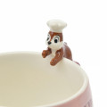 Japan Disney Store Ceramic Soup Mug & Spoon Set - Chef Chip & Dale : Nokkari Figure - 6
