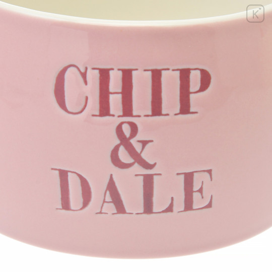 Japan Disney Store Ceramic Soup Mug & Spoon Set - Chef Chip & Dale : Nokkari Figure - 8