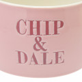 Japan Disney Store Ceramic Soup Mug & Spoon Set - Chef Chip & Dale : Nokkari Figure - 8