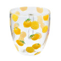 Japan Disney Store Glass Mug - Pooh & Piglet : Yuzu - 2