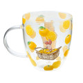 Japan Disney Store Glass Mug - Pooh & Piglet : Yuzu - 3