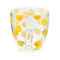 Japan Disney Store Glass Mug - Pooh & Piglet : Yuzu - 4