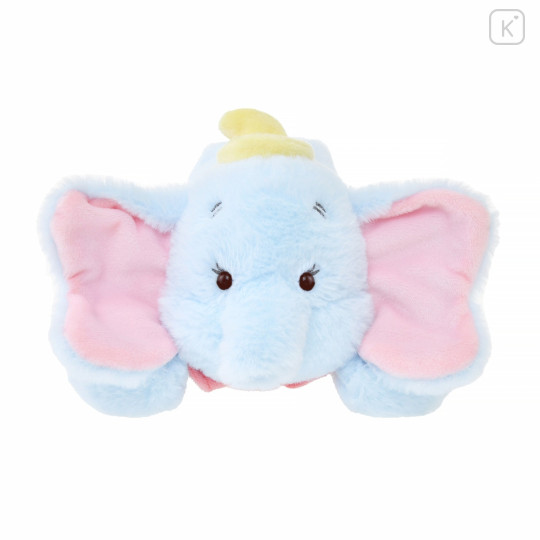 Japan Disney Store Fluffy Plush Pen Case - Dumbo - 2