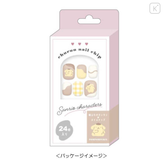 Japan Sanrio Charming Jewellery Nail Sticker - Pompompurin - 2