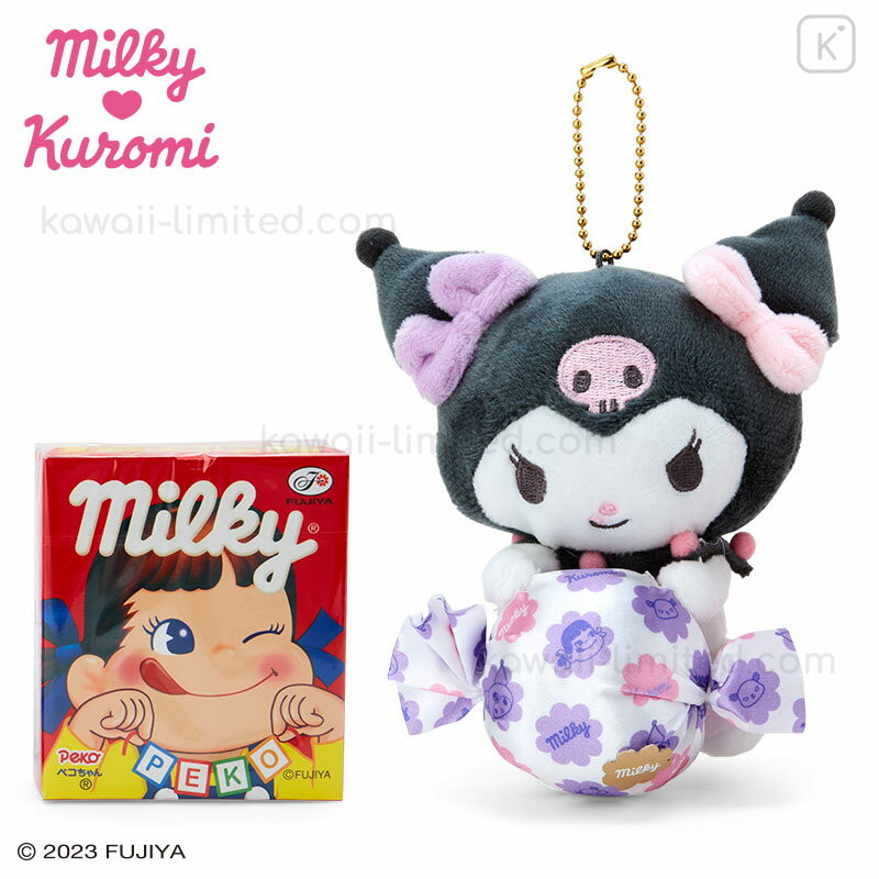 【アラレちゃんMIKIMOTO COSMETICS３品 Japan Sanrio Original × Milky Mascot Holder - Kuromi | Kawaii Limited