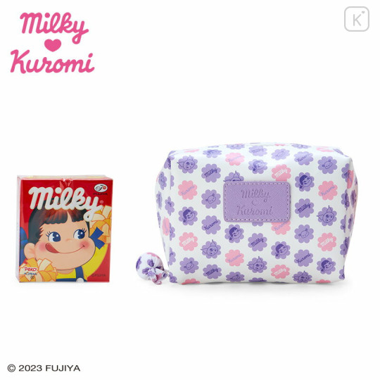 Japan Sanrio Original × Milky Pouch - Kuromi - 1