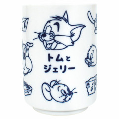 Japan Tom & Jerry Japanese Tea Cup - Navy & White
