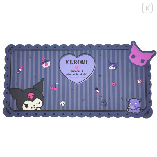 Japan Sanrio Desk Mat - Kuromi / Plan - 1