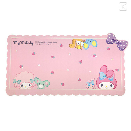 Japan Sanrio Desk Mat - My Melody / Plan - 1