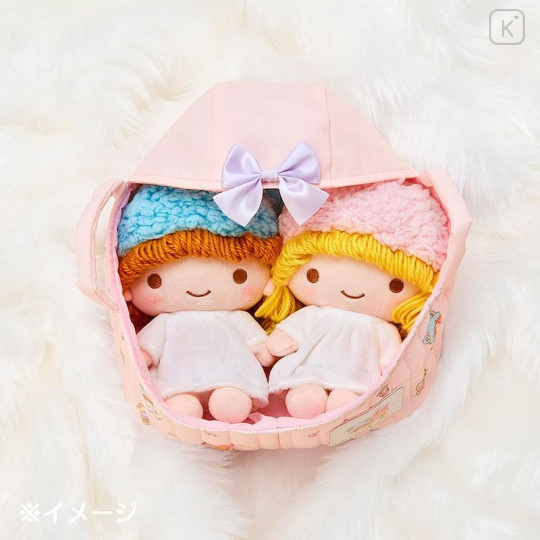 Japan Sanrio Original Room Basket - Little Twin Stars / Fluffy Fancy - 5