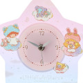 Japan Sanrio Original Acrylic Clock - Little Twin Stars / Fluffy Fancy - 4