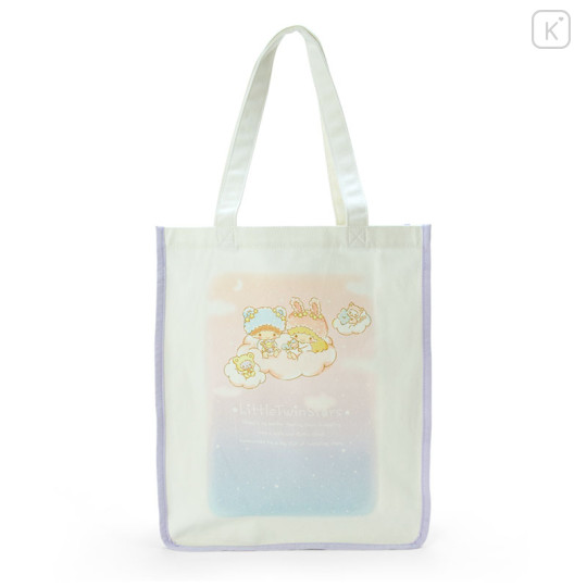 Japan Sanrio Original Tote Bag - Little Twin Stars / Fluffy Fancy - 1
