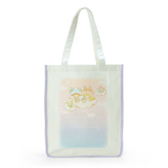 Japan Sanrio Original Tote Bag - Little Twin Stars / Fluffy Fancy