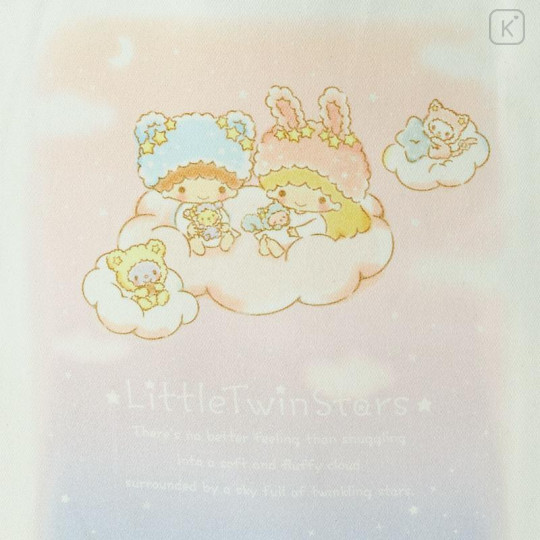Japan Sanrio Original Tote Bag - Little Twin Stars / Fluffy Fancy - 4