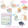 Japan Sanrio Original Secret Keychain - Little Twin Stars : Fluffy Fancy - 1