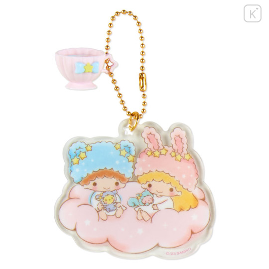 Japan Sanrio Original Secret Keychain - Little Twin Stars : Fluffy Fancy - 2