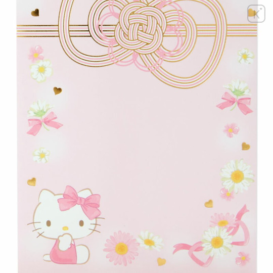 Japan Sanrio Original Gold Gift Envelope 2pcs - Hello Kitty - 2