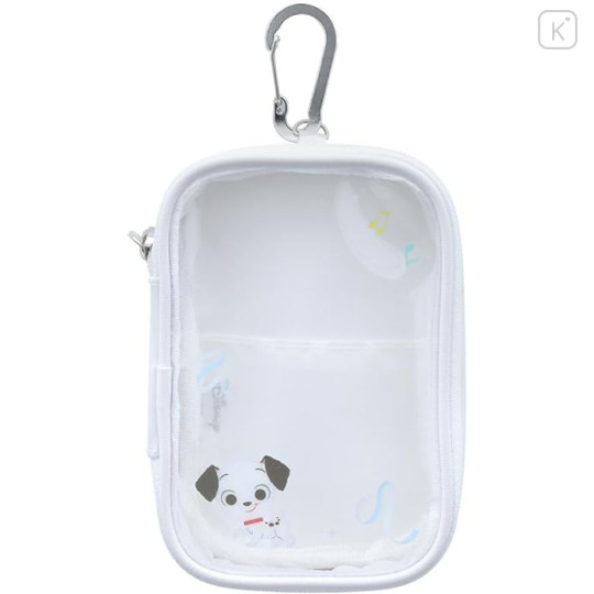 Japan Disney Clear Multi Case Pouch - 101 Dalmatians - 1