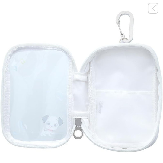 Japan Disney Clear Multi Case Pouch - 101 Dalmatians - 2