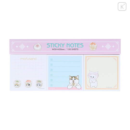 Japan Mofusand Sticky Notes - Cat / Dim Sum - 1