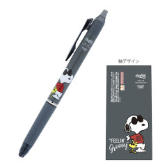 Japan Peanuts FriXion Ball Knock Zone Erasable Gel Pen - Snoopy / Joe Cool