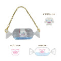 Japan Sanrio Glitter Deco Keychain - Cinnamoroll / Floating in Candy - 2