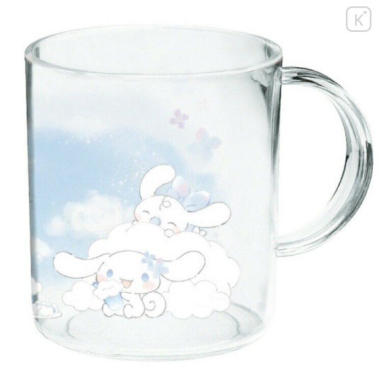 Japan Sanrio Plastic Cup - Cinnamoroll & Milk / Play in The Sky - 1