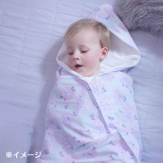 Japan Sanrio Swaddle Blanket - Pompompurin / Sanrio Baby - 7