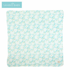 Japan Sanrio Swaddle Blanket - Keroppi / Sanrio Baby