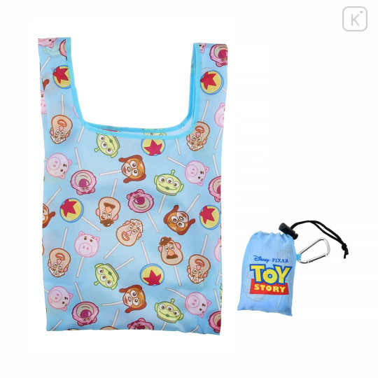 Japan Disney Store Eco Shopping Bag (S) - Toy Story / Light Blue - 1