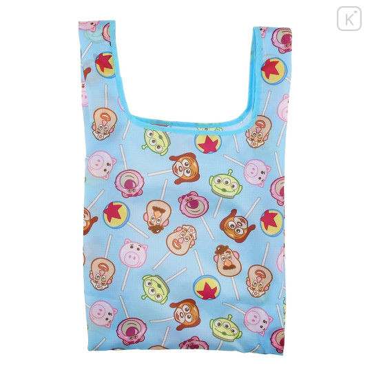 Japan Disney Store Eco Shopping Bag (S) - Toy Story / Light Blue - 2