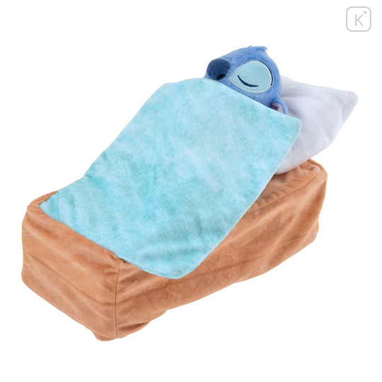 Japan Disney Store Tissue Box Cover Plush - Stitch : Sleeping Baby - 2