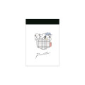 Japan Peanuts Mini Notepad - Snoopy : Friends - 1