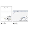 Japan Peanuts Mini Notepad - Snoopy : Friends - 2