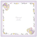 Japan Disney Lunch Cloth - Rapunzel / Light Purple - 1