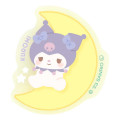 Japan Sanrio Luminous Acrylic Sticker - Kuromi / Moon - 1
